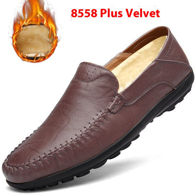 Zapatos de Cuero Gamuza para Hombre - Estilo Ejecutivo Casual - Image 11