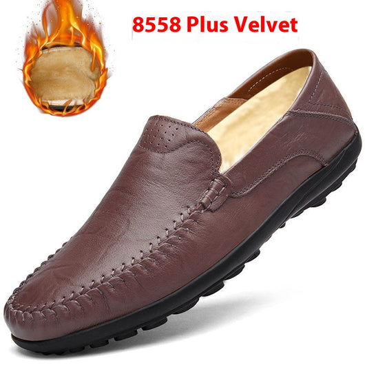 Zapatos de Cuero Gamuza para Hombre - Estilo Ejecutivo Casual - Image 11