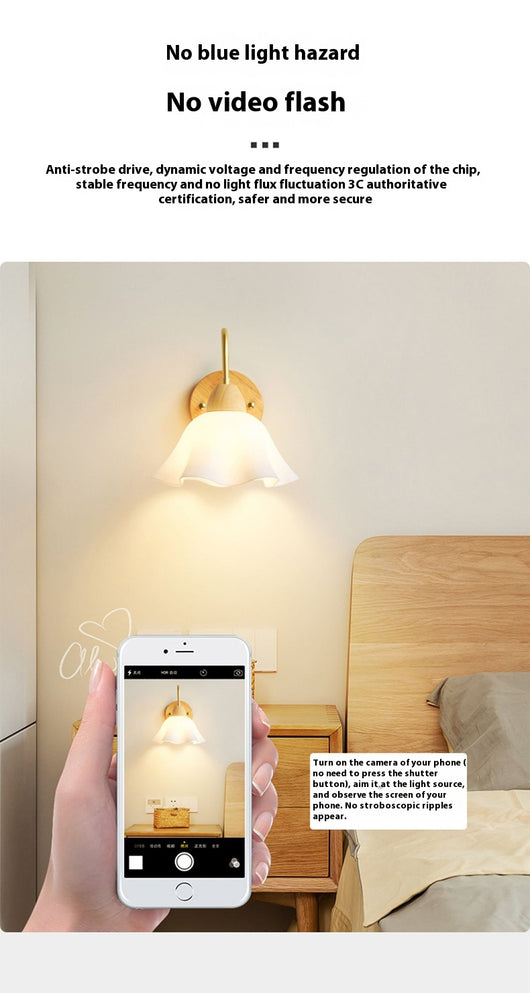 Lámpara de Noche Nórdica en Madera Natural Estilo Minimalista - Image 18