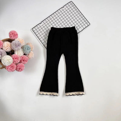 Pantalones Casual Versátiles para Niñas - Diseño Delgado Combinable - Image 2