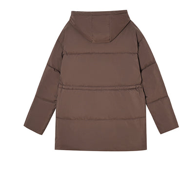 Chaqueta Acolchada de Algodón con Capucha - Versátil y Elegante - Image 22