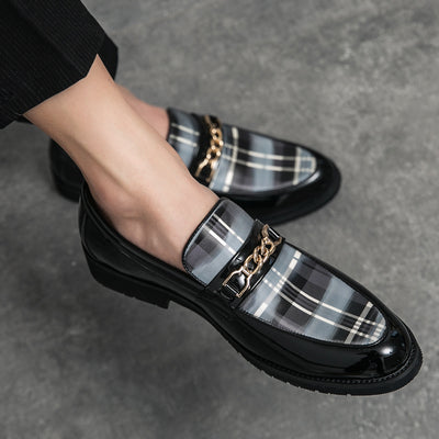 Zapatos Casuales de Cuero con Punta para Hombre - Image 7