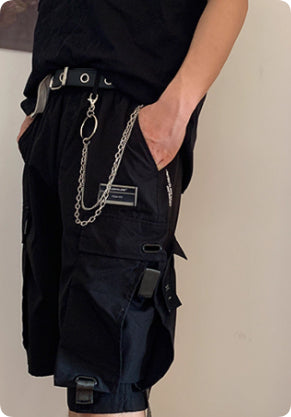 Cinturón Cadena Metal Estilo Punk para Hombre - Versátil y Audaz - Image 2