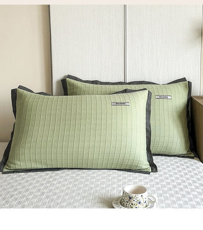 Par de Fundas de Almohada en Algodón Pesado Premium - Image 13