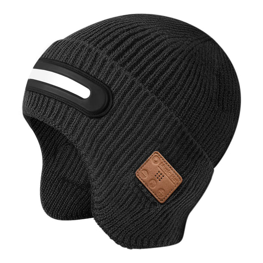 Gorro Tejido con Iluminación LED para Correr de Noche - Image 4