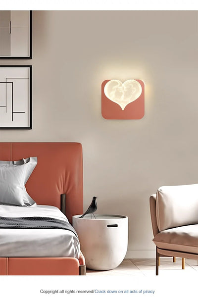 Lámpara de Pared Estilo Crema para Dormitorio y Pasillo - Image 22