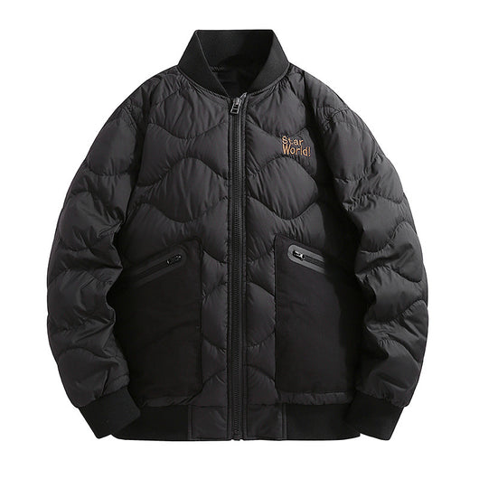 Abrigo de Aislamiento con Paneles de Diamante para Hombre - Image 8