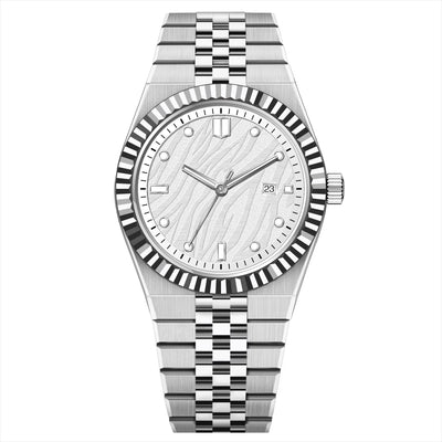 Reloj de Cuarzo Ejecutivo con Correa de Acero Inoxidable para Hombre - Image 16