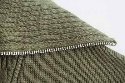 Suéter Tejido para Mujer con Cuello de Pie - Image 16