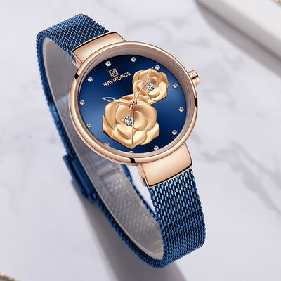 Reloj de Cuarzo para Mujer con Pulsera de Acero Inoxidable - Image 19