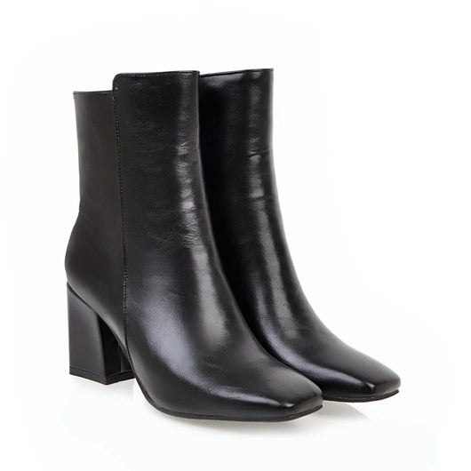 Botas Tobilleras de Tacón Alto - Image 10
