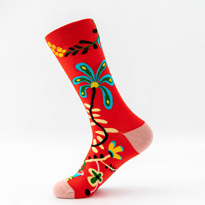 Calcetines Medianos para Hombre con Combinación de Colores - Image 16