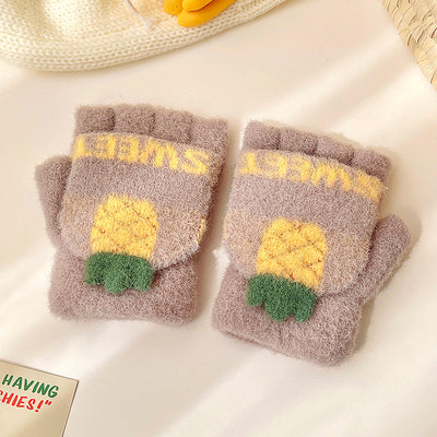 Manoplas Gruesas de Cinco Dedos para Bebé - Guantes de Invierno y Otoño - Image 38