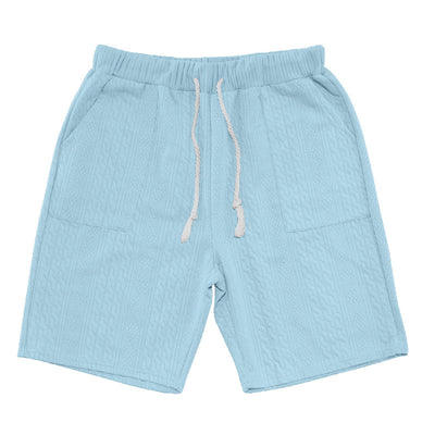 Shorts de Punto Jacquard Holgados para Hombre - Image 33