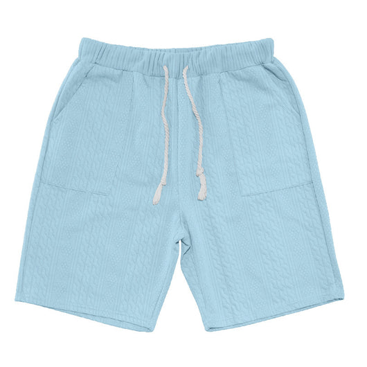 Shorts de Punto Jacquard Holgados para Hombre - Image 33