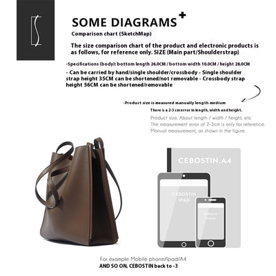Bolso Ejecutivo de Cuero Genuino para Mujer - Gran Capacidad - Image 6