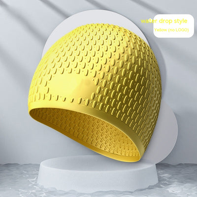 Gorro de Natación Silicona Gota de Agua - Image 4