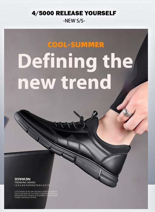 Zapatos Casuales de Negocios Británicos Suave para Hombre - Image 11