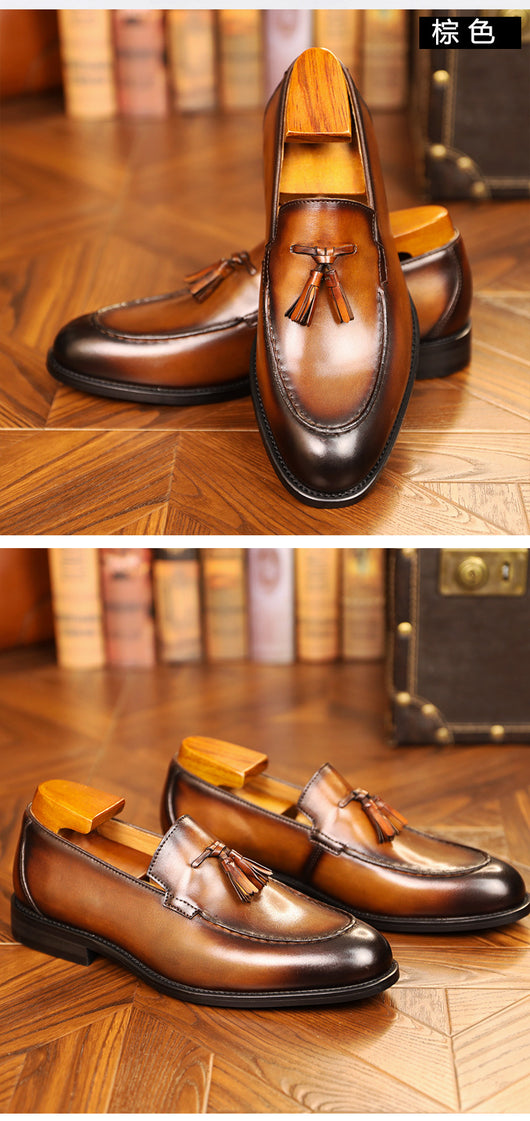 Mocasines con Borlas para Hombre - Zapatos Británicos de Lujo - Image 8