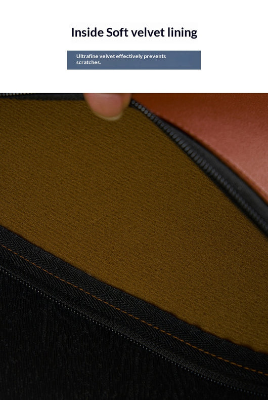 Organizador de Cuero Impermeable de Alta Capacidad para Contratos y Documentos - Image 24