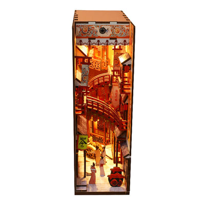 Modelo 3D Estereoscópico Libro Armable Adorno Pueblo Sakura - Image 6