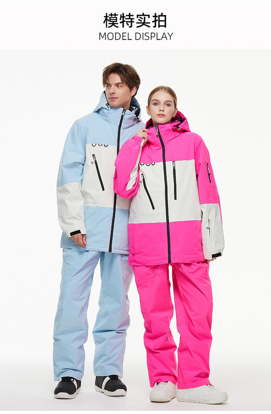 Conjunto de Esquí Alpino Impermeable y Cortaviento para Nieve - Image 26
