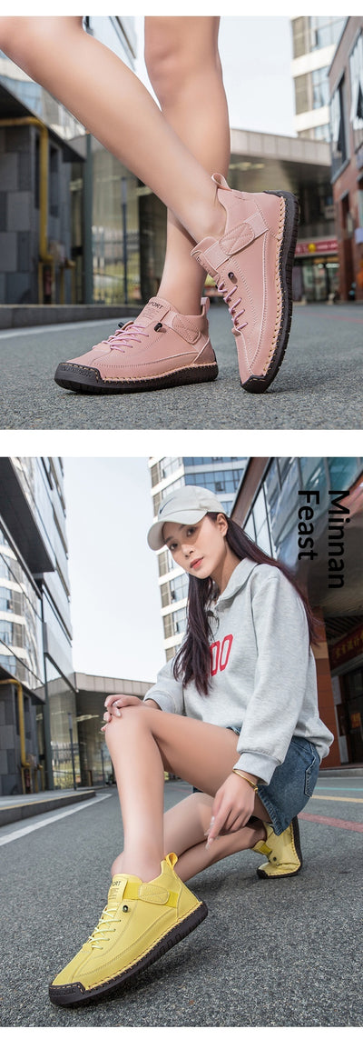 Zapatos Casuales de Otoño-Invierno para Hombre con Suela Plana y Costura a Mano - Image 25