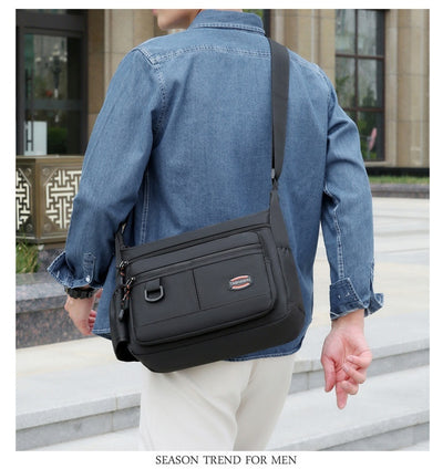 Bolsa Mensajera Casual de Gran Capacidad para Hombre - Image 17