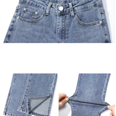 Pantalones Ajustados Slim Fit Nueve Puntos - Image 8