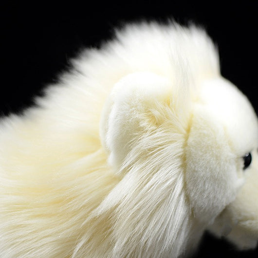 Peluche León Blanco Suave - Image 4