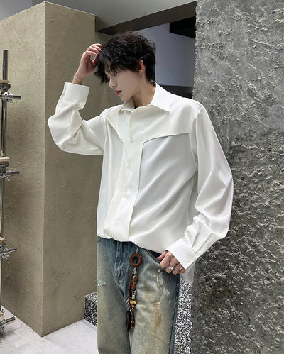 Camisa de Manga Larga Premium Ruoshuai para Hombre - Otoño - Image 28