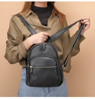 Mochila de Cuero Genuino para Mujer - Piel Premium Suave - Image 10