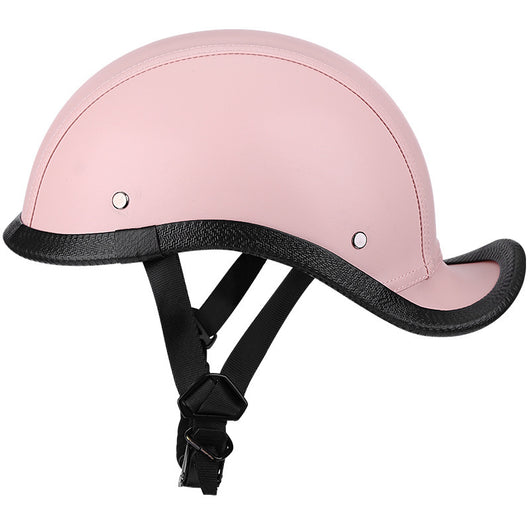 Casco Retro de Cuero PU Estilo Clásico - Image 10