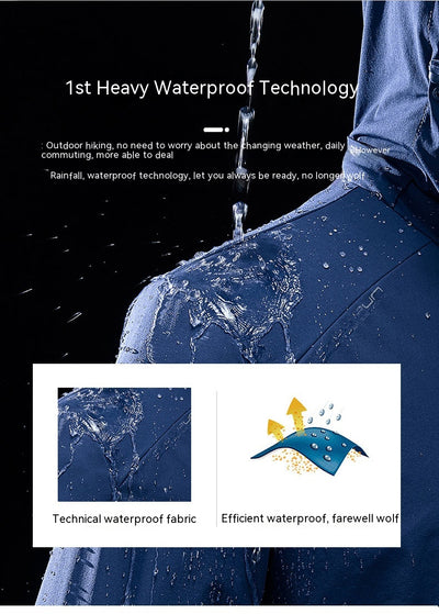 Chamarra Rompevientos Impermeable Ultraligera - Image 23