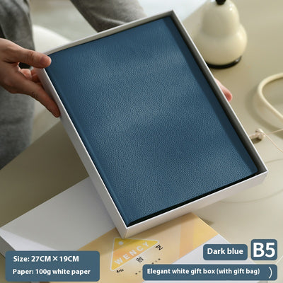 Cuaderno de Cuero Suave con Patrón Litchi - Image 20