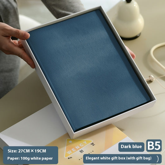 Cuaderno de Cuero Suave con Patrón Litchi - Image 20