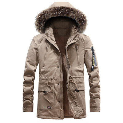 Chamarra de Invierno Estilo Coreano para Hombre con Pluma - Image 11