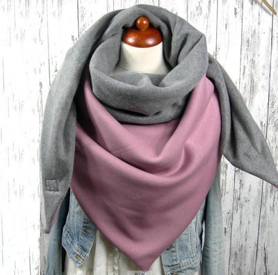 Chal Bufanda Grueso Cálido para Mujer - Abrigo Casual Versátil - Image 8
