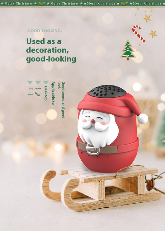 Altavoz Bluetooth Portátil Mini Papá Noel Adorable - Image 18