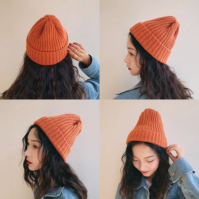 Gorro de Lana Grueso Estilo Moderno en Colores Vibrantes - Image 2