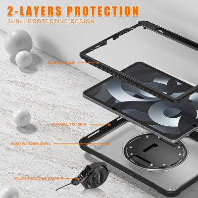 Funda Protectora iPad Mini 6 con Soporte Giratorio 360° - Image 3