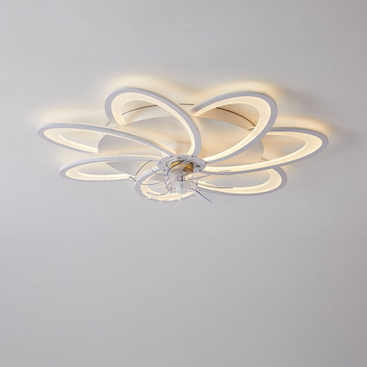 Lámpara de Techo Silenciosa con Ventilador para Dormitorio y Sala - Image 33