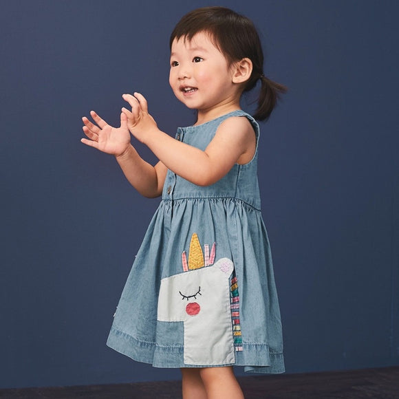 Faldas y Vestidos para Niñas - Colecciones de Denim y Casual