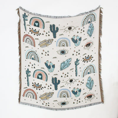 Manta Sofá Bohemio con Flecos Casuales - Image 11