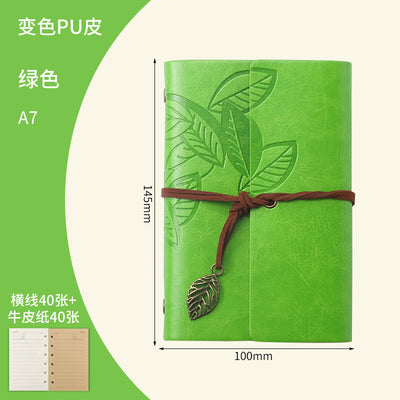 Cuaderno de Viaje Hojas Sueltas Vintage - Diario Creativo Zhiqiu - Image 52