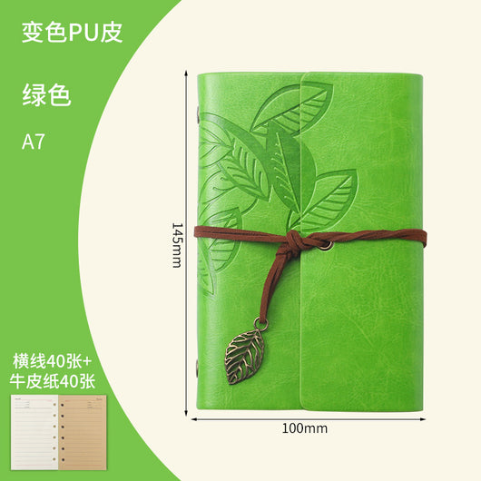 Cuaderno de Viaje Hojas Sueltas Vintage - Diario Creativo Zhiqiu - Image 52