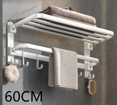 Portarrollos de Baño sin Perforaciones Blanco - Image 10