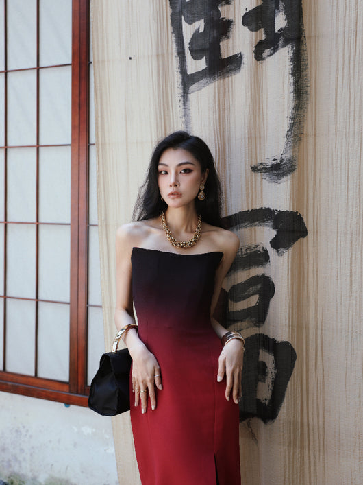 Vestido Bralette Degradado para Mujer - Perfecto para Verano - Image 10