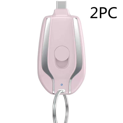 Batería Portátil Inalámbrica con Llavero 1500 mAh - Carga de Emergencia Telescópica - Image 32