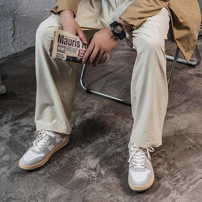 Zapatos Casuales de Cuero Blanco para Pareja - Marca Nicho Trendy - Image 2